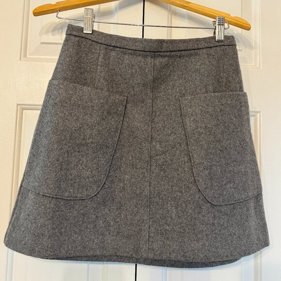 ARITZIA Talula | A Line Mini Wool Skirt Size 2 - Picture 1 of 5